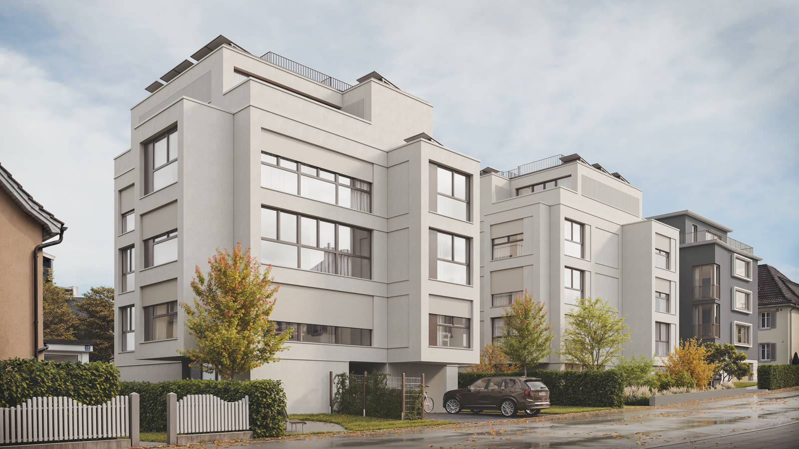 Projekt Riedacker Living in Zürich – Visualisierung